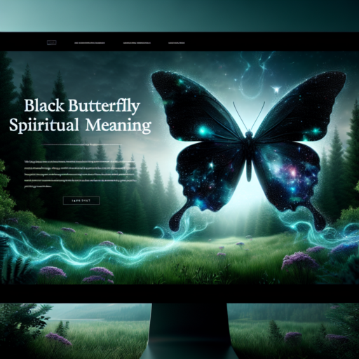 black butterfly spiritual meaning