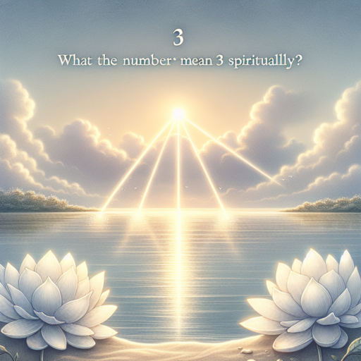 what does the number 3 mean spiritually