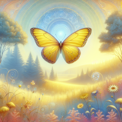 yellow butterfly spiritual meaning